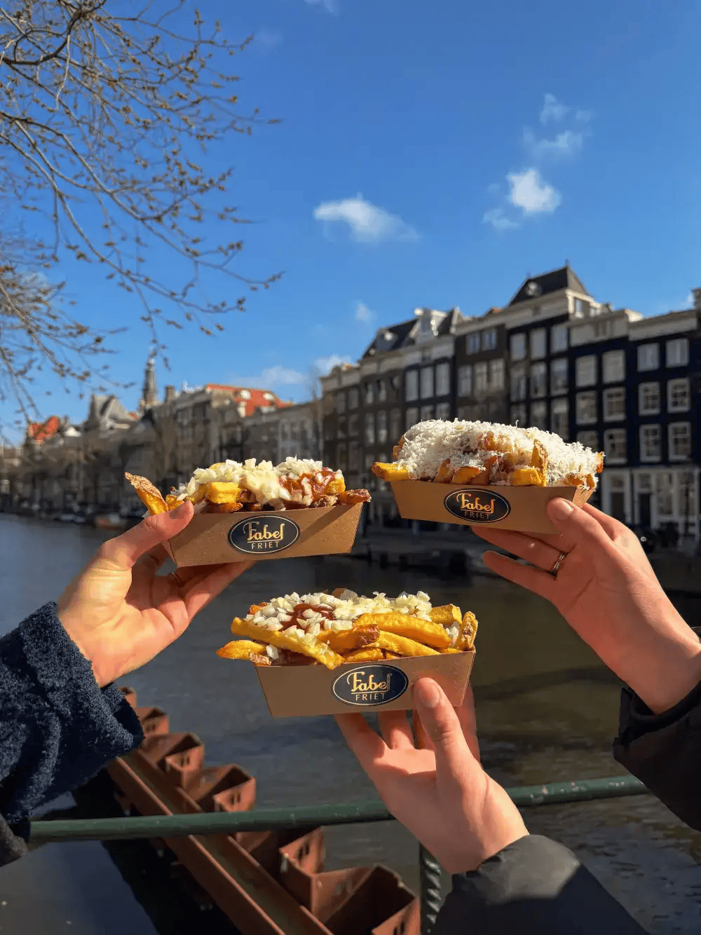 Frietjes van Fabel aan de gracht